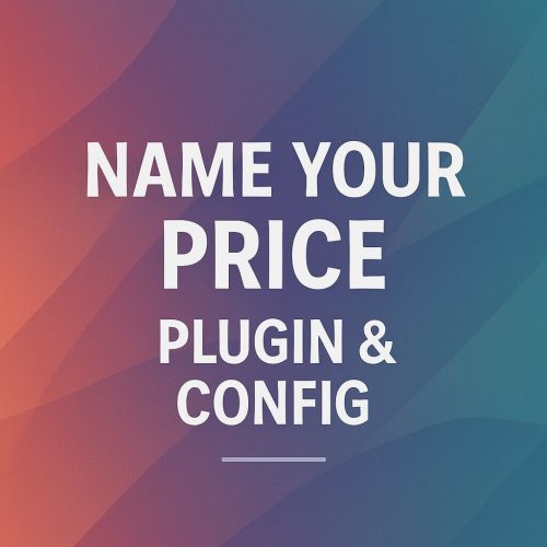 Name Your Price Plugin