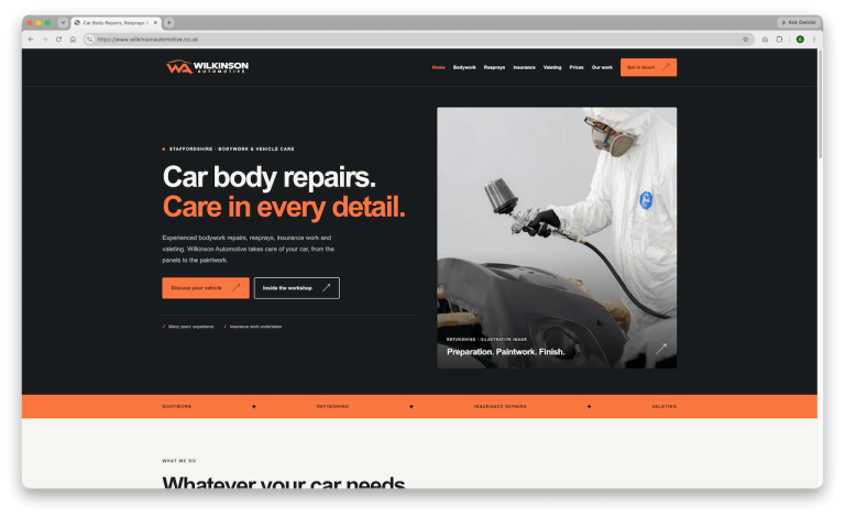 wilkinsonautomotive.co.uk